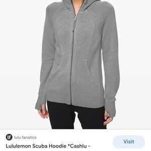 Lululemon Cashlu scuba hoodie